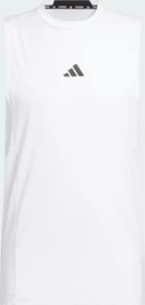 adidas Designed for Training Workout Funktionsshirt ärmellos weiß (Herren)