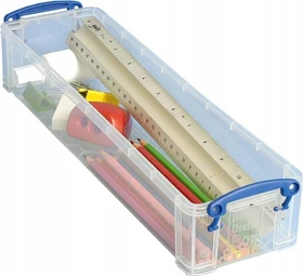 Really Useful Box Aufbewahrungsbox, 1.5l, transparent, 6er-Pack
