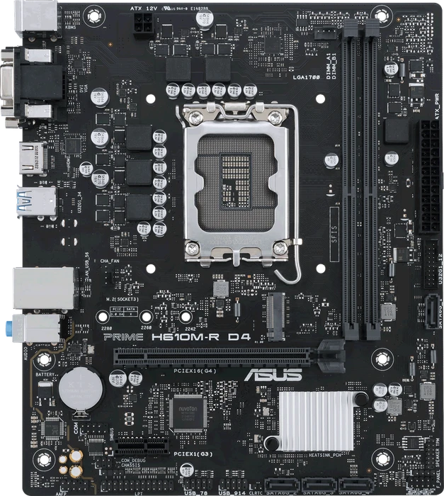 ASUS Prime H610M-R D4 (Intel 1700)