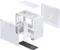 Jonsbo U4 Mini White, weiß, Glasfenster Vorschaubild