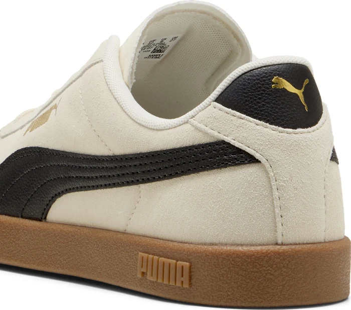 Puma Club II Suede alpine snow/puma black/puma gold