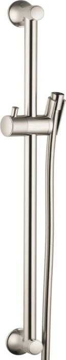 Hansgrohe Unica Brausestange Classic 65cm mit Sensoflex Brauseschlauch 160cm brushed nickel