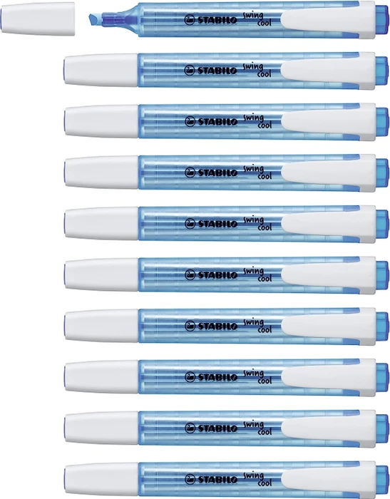 STABILO swing cool blau, 10er-Pack