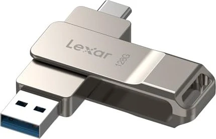 Lexar JumpDrive D40E 128GB, USB-A + USB-C, USB 3.2 Gen 1×1