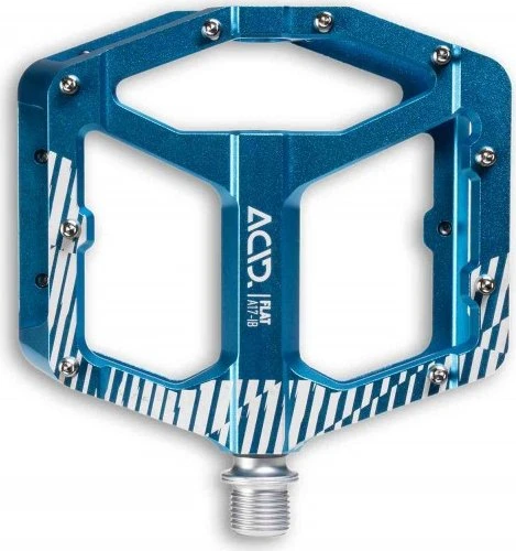 Acid A17-IB Flat Plattformpedale blau
