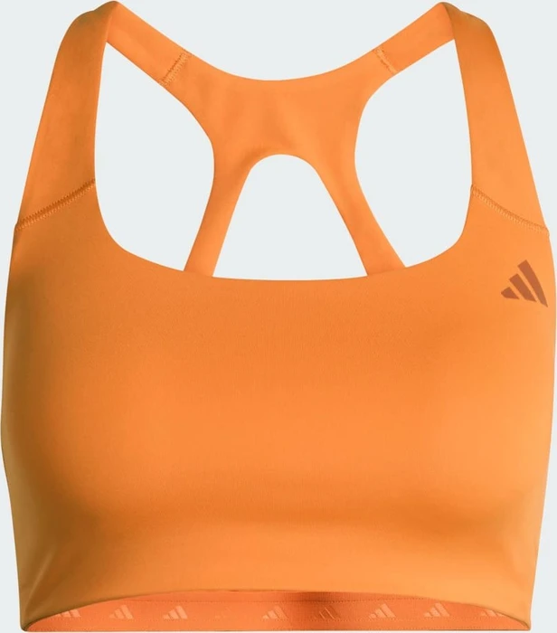 adidas Optime Workout Medium-Support Sport-BH pure orange (Damen)