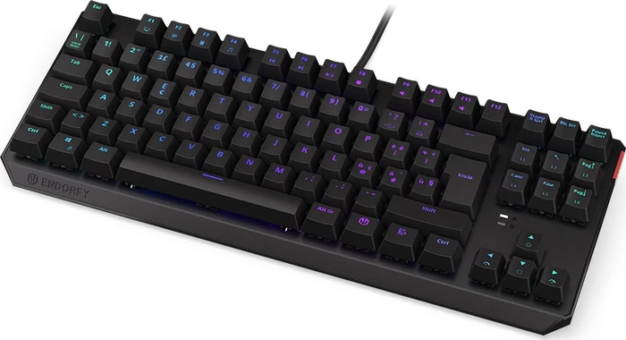 Endorfy Thock TKL, LEDs RGB, Kailh BROWN, USB, IT