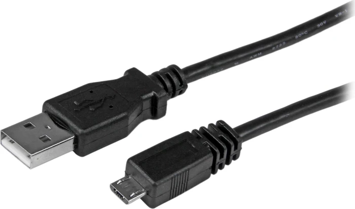 StarTech USB 2.0 Kabel USB-A [Stecker] auf USB Micro-B [Stecker], 2m