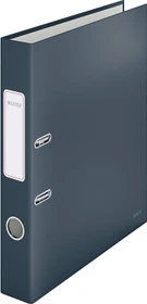 Leitz Qualitäts Ordner 2-Ring 180° Cosy Soft-Touch, 50mm, A4, grau