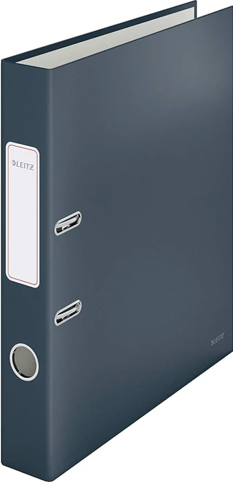 Leitz Qualitäts Ordner 2-Ring 180° Cosy Soft-Touch, 50mm, A4, grau
