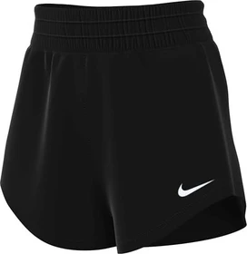 Nike One Dri-FIT Hose kurz schwarz/weiß (Damen)
