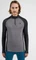 Odlo Performance Wool 150 Baselayer Halfzip Funktionsshirt langarm grey melange/dark grey melange (Herren) Vorschaubild