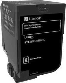 Lexmark Return Toner 742SK schwarz