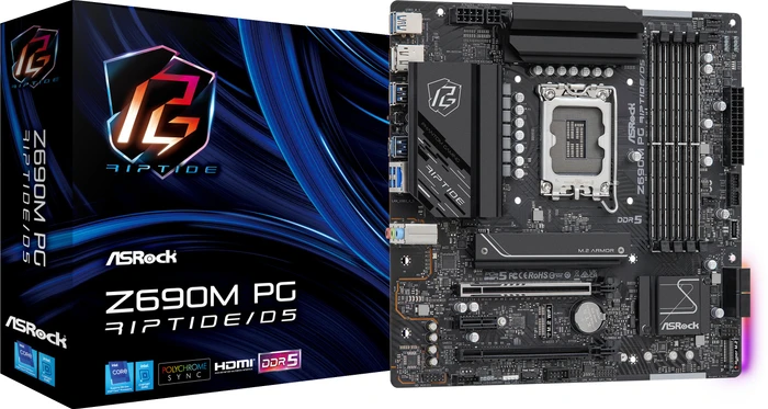 ASRock Z690M PG Riptide/D5 (Intel 1700)