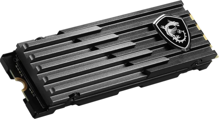 MSI Spatium M480 Pro PLAY 4TB, M.2 2280 / M-Key / PCIe 4.0 x4, Kühlkörper
