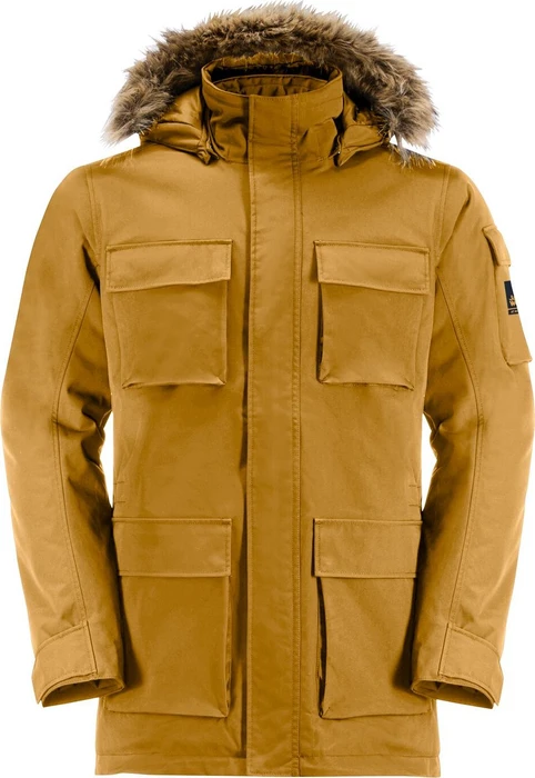 Jack Wolfskin Glacier Canyon Funktionsmantel mustard (Herren)