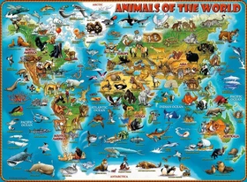 Ravensburger Puzzle Tiere rund um die Welt