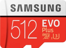 Samsung EVO Plus R100/W90 512GB Kit, UHS-I U3, Class 10