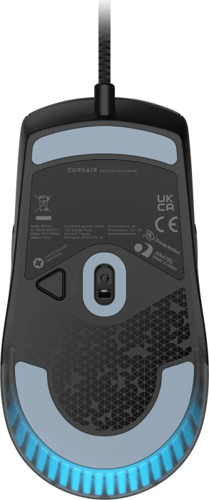 Corsair M75 Lightweight RGB Gaming Mouse, schwarz, USB
