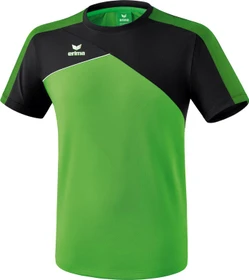 Erima Premium One 2.0 Running Laufshirt kurzarm grün/schwarz/weiß (Herren)