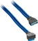 CableMod ModFlex interne USB 3.0 Verlängerung, gewinkelt, blau, 0.5m Vorschaubild