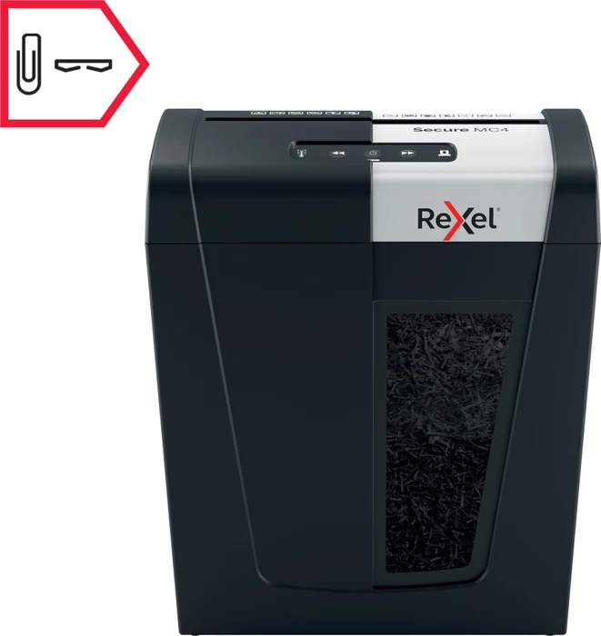 Rexel Secure MC4 Whisper-Shred, 2x15mm
