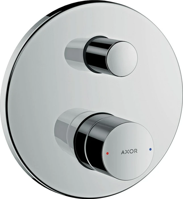 Hansgrohe Axor Uno Wannenmischerarmatur mit Zerogriff polished black chrome