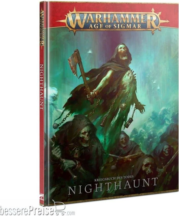 Games Workshop Warhammer Age of Sigmar - Battletome: Nighthaunt 2022 (DE)