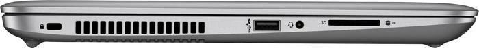 HP ProBook 430 G4, silber, Core i3-7100U, 8GB RAM, 128GB SSD, 1TB HDD, DE