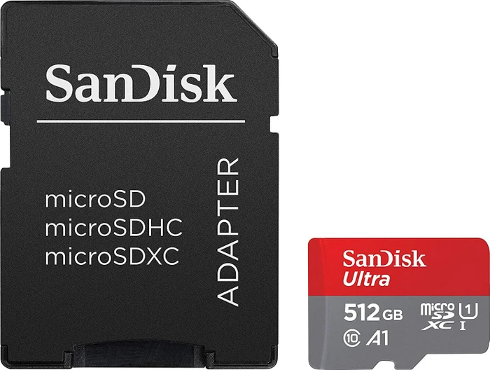 SanDisk Ultra R120 512GB Kit, UHS-I U1, A1, Class 10