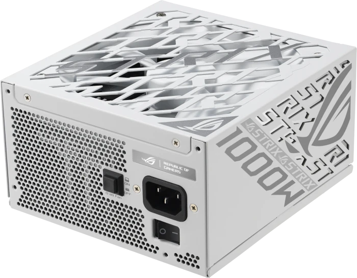 ASUS ROG Strix 1000W Platinum White Edition, ROG-STRIX-1000P-GAMING-WHITE, 1000W, ATX 3.1