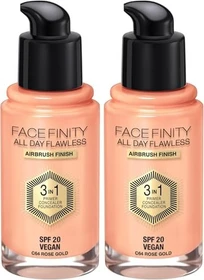 Max Factor Facefinity All Day Flawless Foundation C64 rose gold LSF20, 30ml