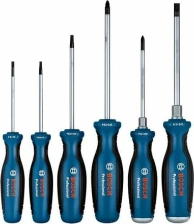 Bosch Professional Schraubendrehersatz, 6-tlg.