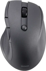 Deltaco Silent Bluetooth Office Mouse schwarz, Bluetooth (MS-906)