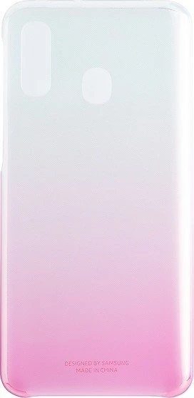Samsung Gradation Cover für Galaxy A40 pink