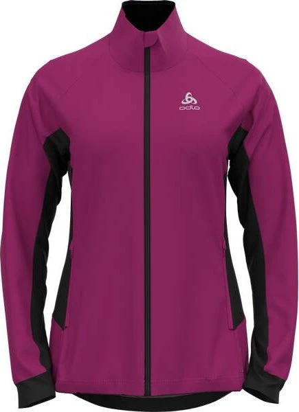 Odlo Brensholmen Funktionsjacke festival fuchsia/black (Damen)