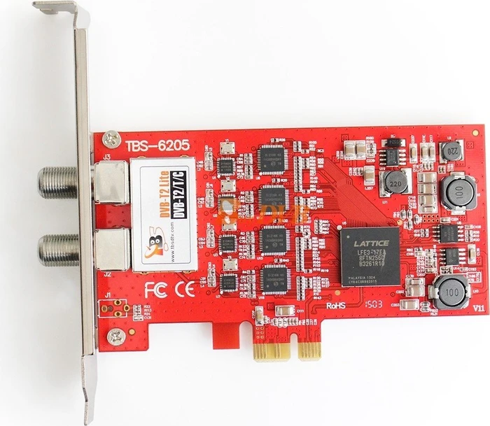 TBS DVB-T2/C Quad-Tuner, PCIe x1