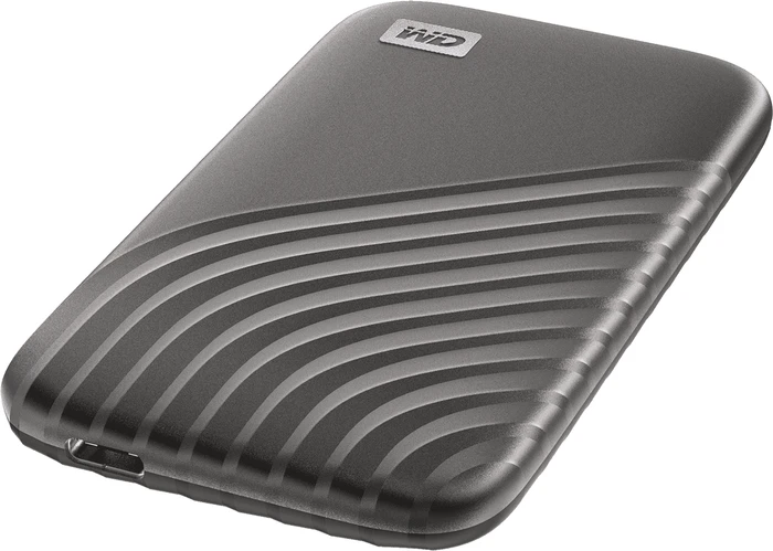 Western Digital WD My Passport SSD, grau, 1TB, USB-C 3.1