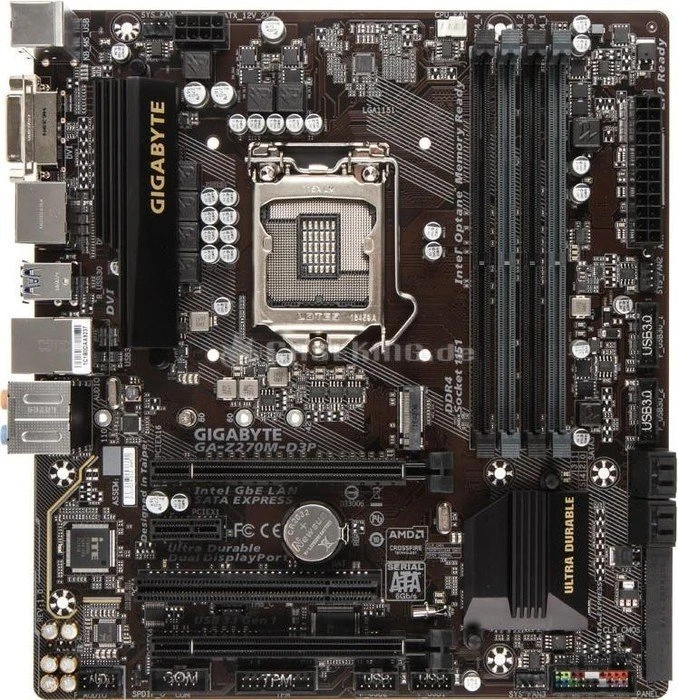 GIGABYTE GA-Z270M-D3P (Intel 1151)