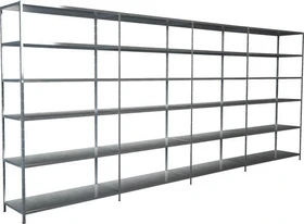 Schulte Lagertechnik PowerMAX Schwerlastregal 380x230x50cm verzinkt