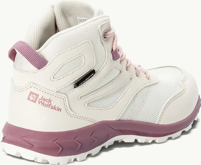 Jack Wolfskin Woodland Texapore Mid egret (Junior)