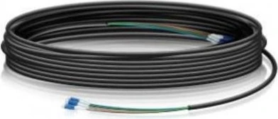 Ubiquiti LWL Simplex Kabel, OS1, 6x LC Stecker/6x LC Stecker, 91.5m, schwarz
