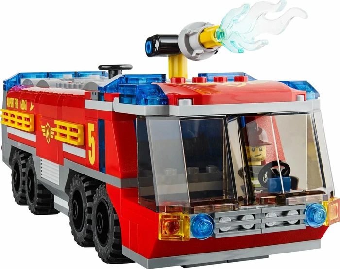 LEGO City Starke Fahrzeuge - Flughafen-Feuerwehrfahrzeug