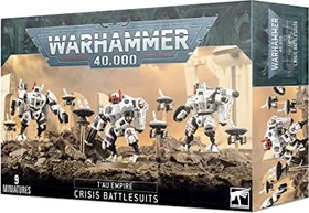 Games Workshop Warhammer 40.000 - T'au-Empire - XV8 Crisis Battlesuit Team