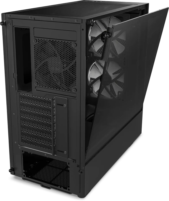 NZXT H5 Flow RGB, schwarz, Glasfenster