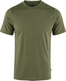 Fjällräven Abisko Wool Funktionsshirt kurzarm laurel green (Herren)