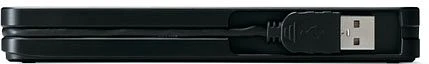 Buffalo MediaStation, SlimLine schwarz, USB 2.0