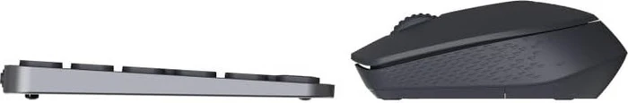 Rapoo 9710M Wireless Multi-Mode Desktop Set, dunkelgrau, USB/Bluetooth, DE (12672) – Bild 5 von 5