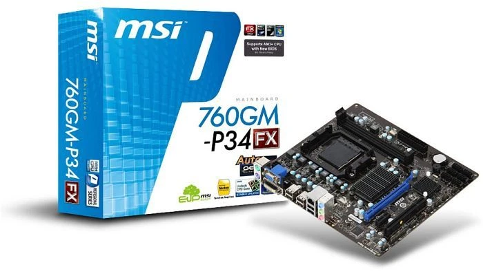 MSI 760GM-P34 [FX] (AMD AM3+)