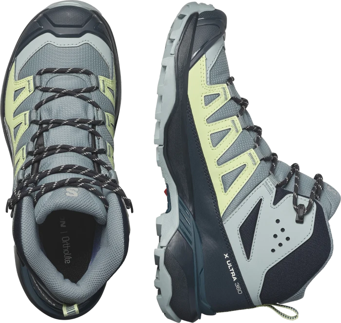 Salomon X Ultra 360 Mid GTX trooper/carbon/arona (Damen)